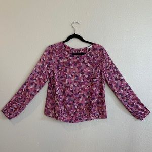 CAbi Kaleidoscope Blouse Size Small